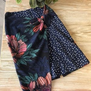 Anthropologie Skirt Multi print MaEVe